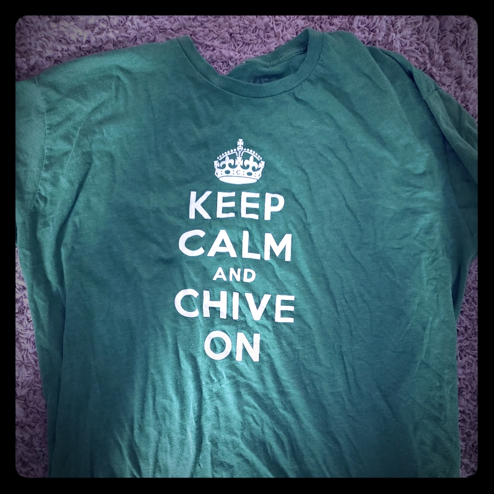 Mens Chive tshirt xxl